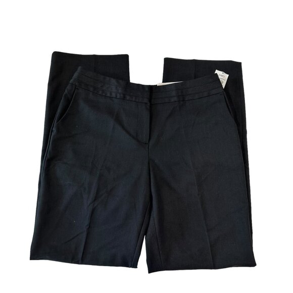 CATO CONTEMPORARY Women SZ 8 Black Lower Rise Dress Pant Trouser Straight Legs - Picture 13 of 15